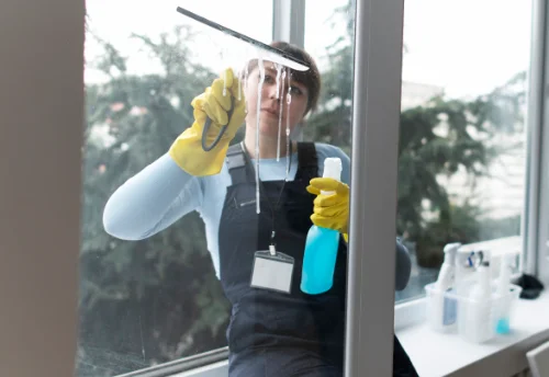 Nettoyage de vitres intérieures et extérieures aux Loges-Margueron